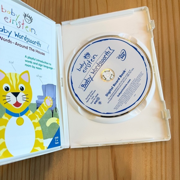 Baby Einstein: Baby Wordsworth DVD - First Words Around the House Toddler - Picture 3 of 3